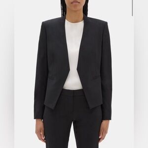 Theory Open Blazer in Sevona Stretch Wool